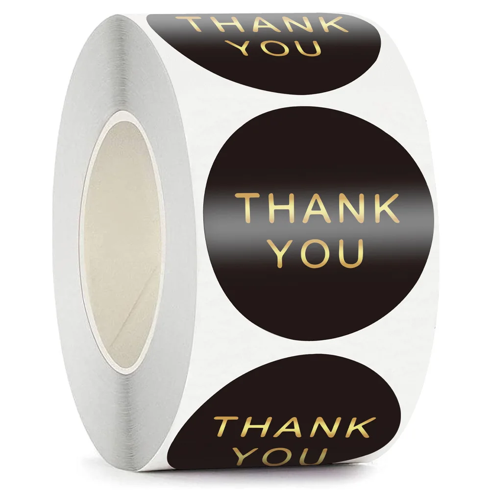 

500 2.5 cm roll of hot stamping stickers label stickers 1 inch
