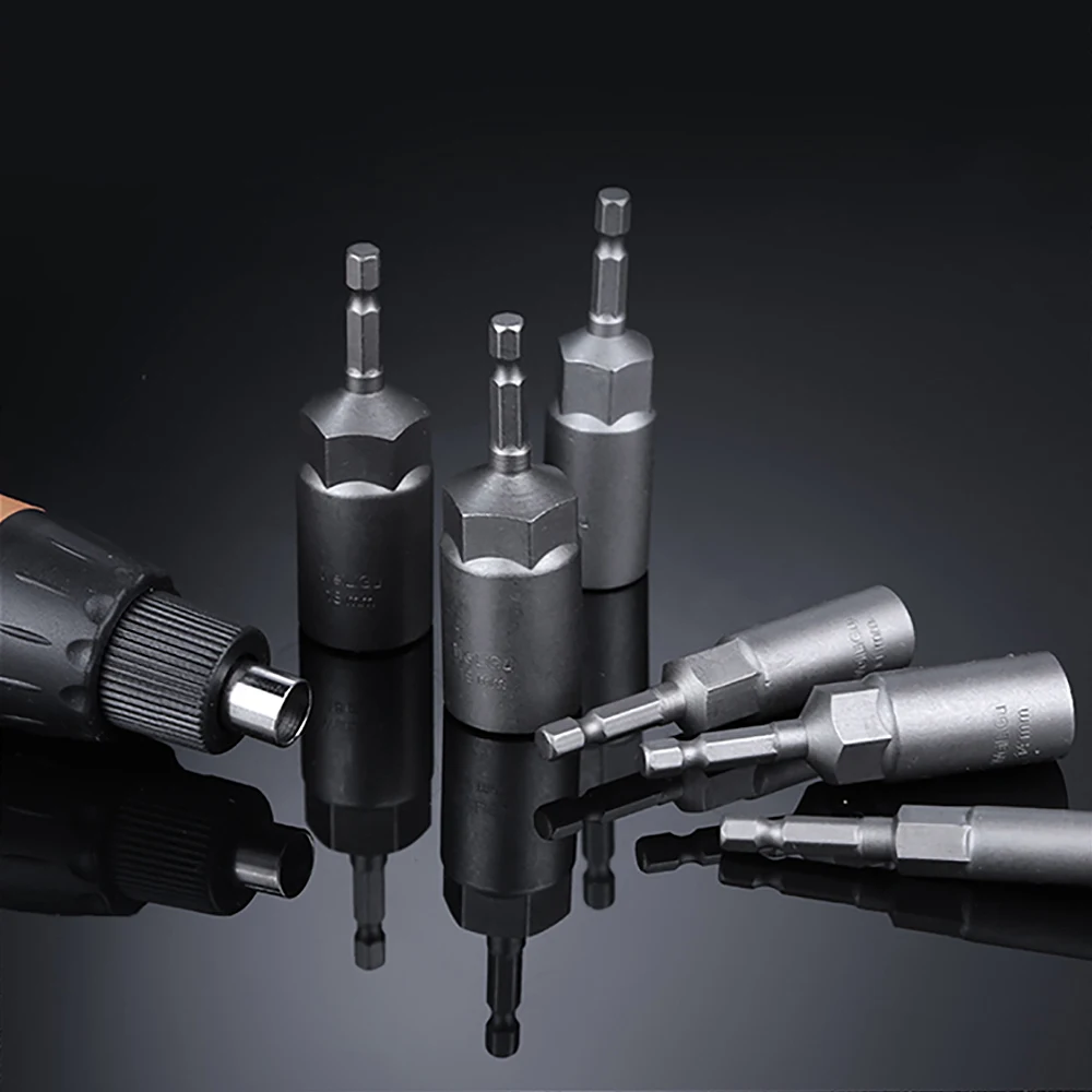 1 шт. удлиняющая шестиугольная торцевая насадка 5 мм ~ 19 длина 80 торцевое отверстие