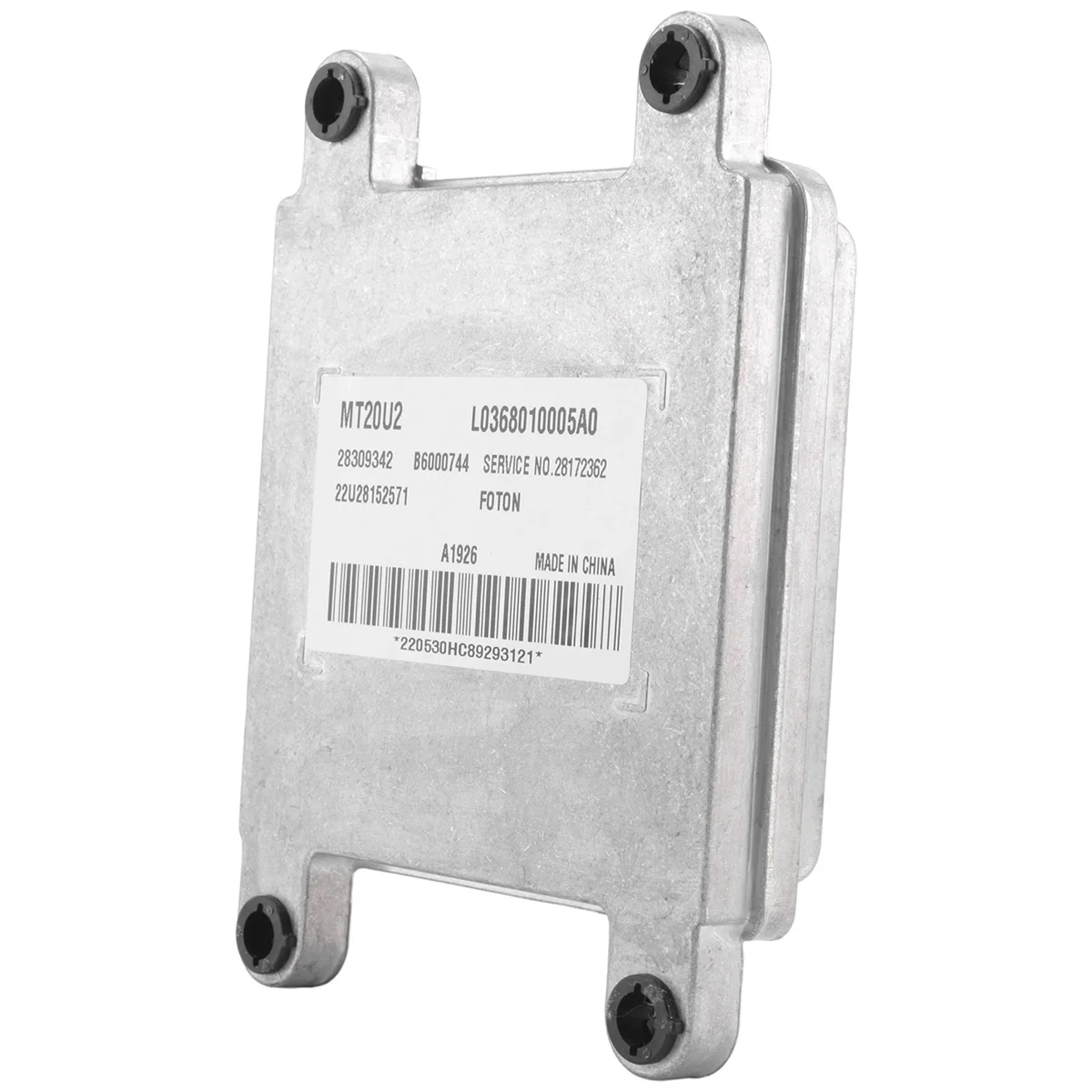 28309342 блок управления двигателем MT20U2 B6000744 для пикапа Foton Aoling Автомобильная
