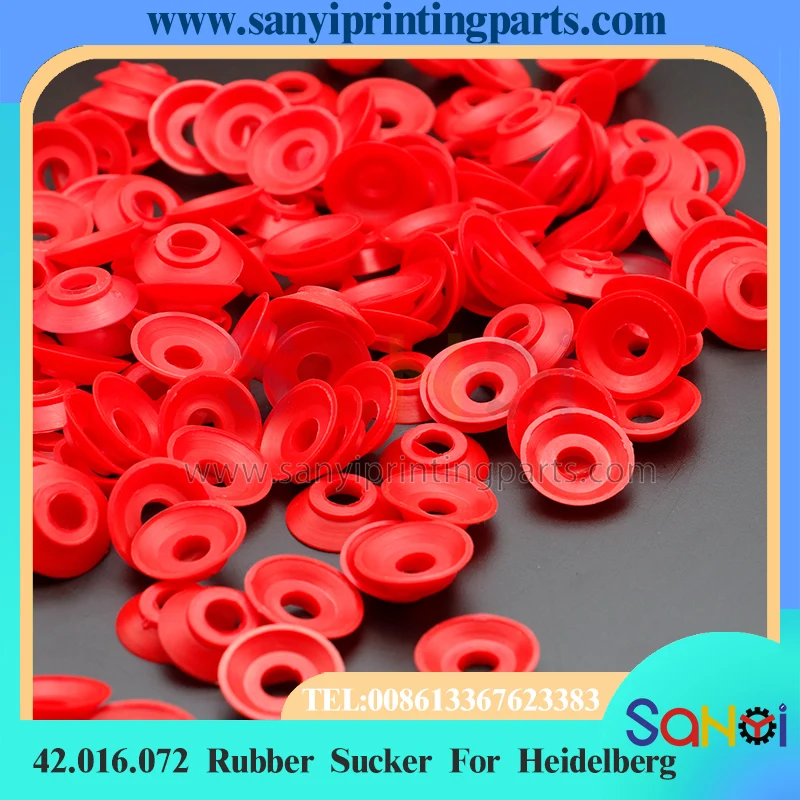 Бесплатная доставка 100 шт. резиновая присоска Heidelberg 42.016.072 42.016.072/A для деталей
