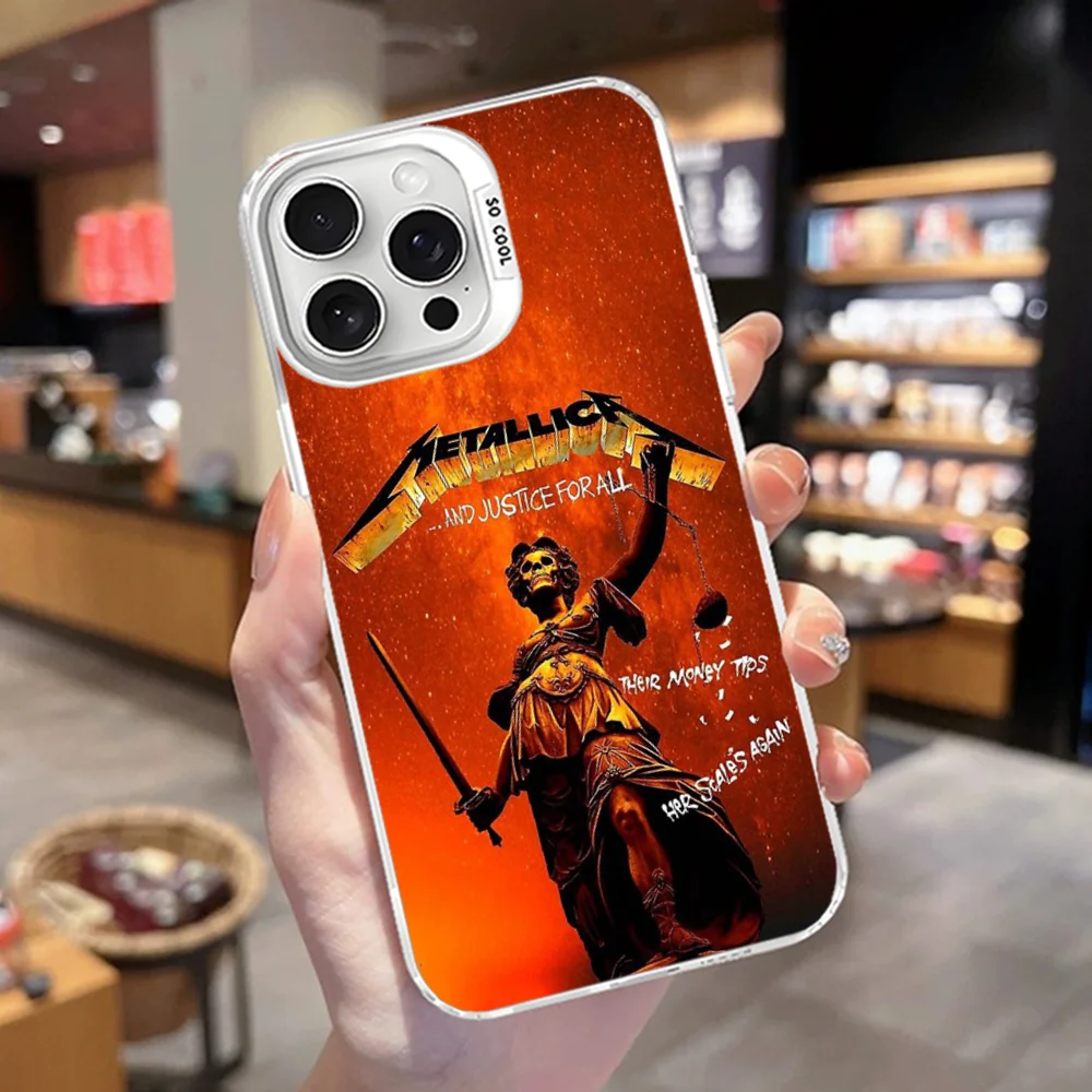 Чехол для телефона Heavy Metal Rock Band M-Megadeths iPhone 16 15 14 13 12 11 Pro Max X XR XSMAX матовая