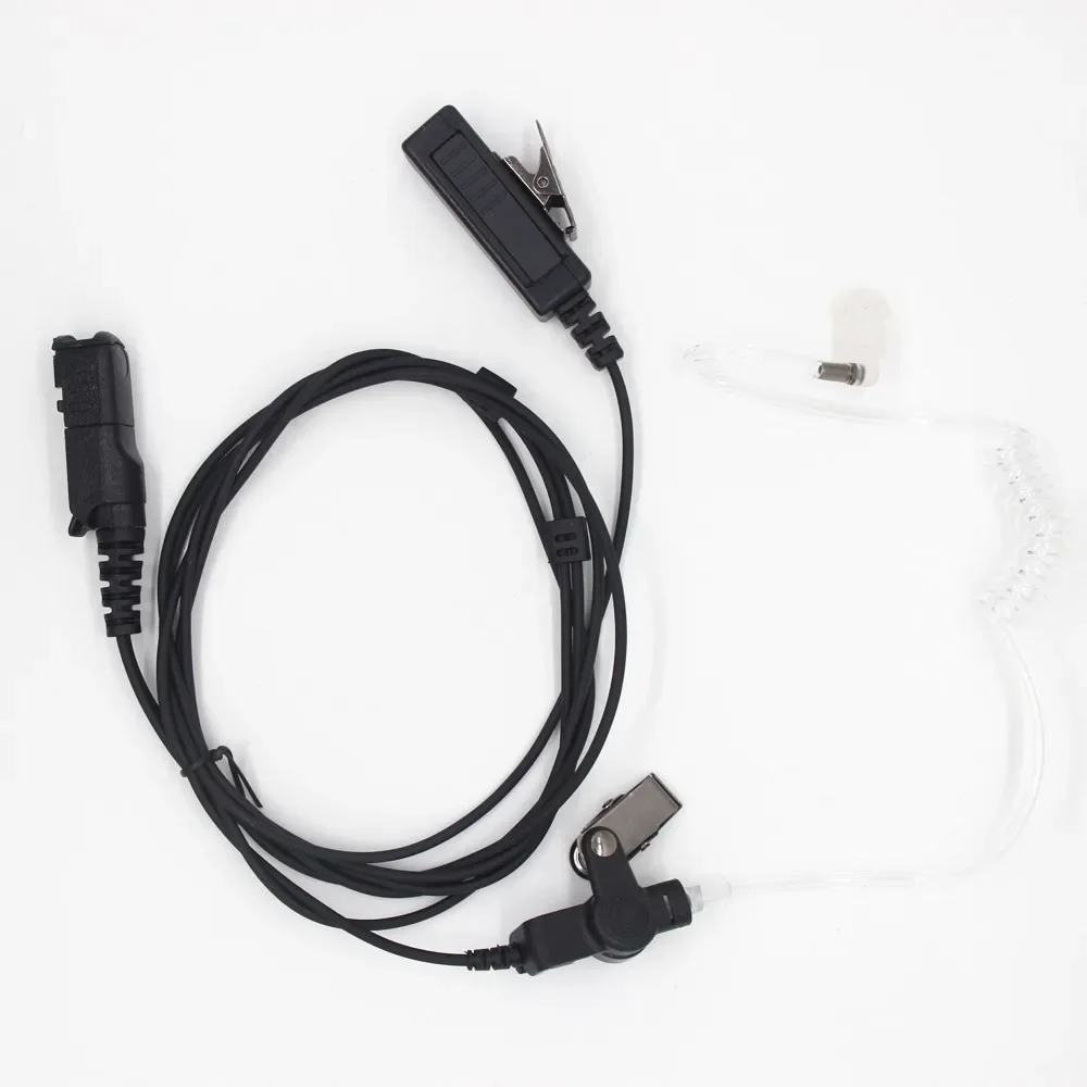 Walkie Talkie Air Acoustic Tube PTT Headset Earpiece For Motorola P6600 P6620 XPR3300 XPR3500 MTP3250 Two Way Radio