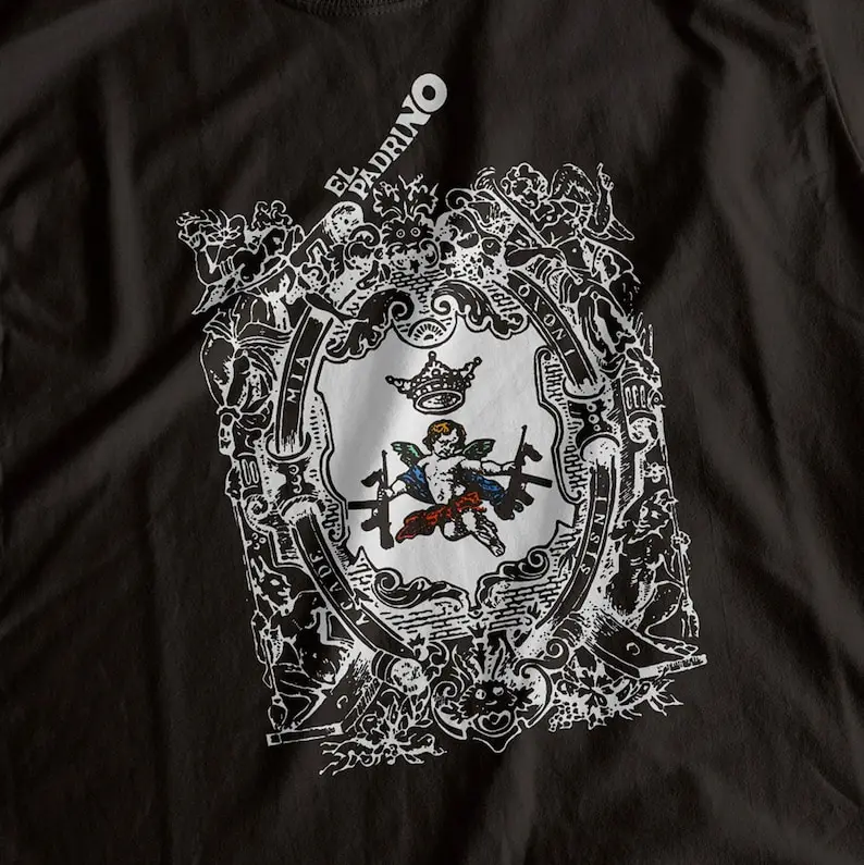 Крестный отец Эль Пэрино Фрэнсис Ф. Копбола М. Брандо Аль Пачино 1972 г. — футболка с