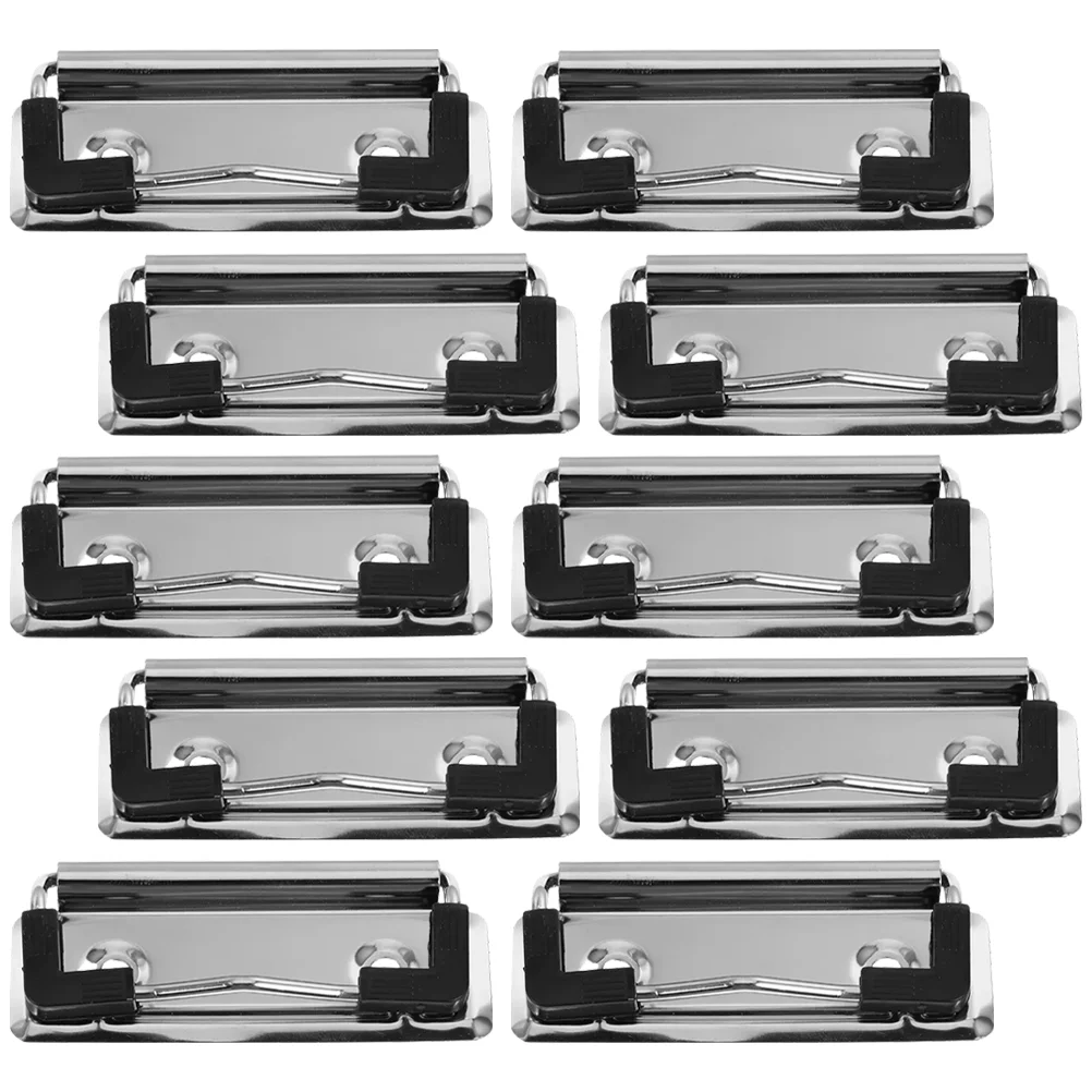 

18 Pcs Binder Paper Clamps Metal Folder Binder Clips Large Black Binder Folder Clip Delicate Binder Clamps Medium Binder Clips
