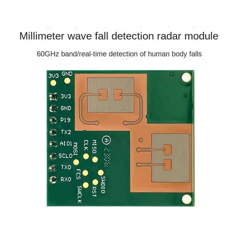 LD6002C 60G Радарный датчик миллиметровой волны Бесконтактный Fmcw радарный для