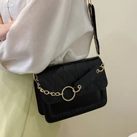 2022 new classic crossbody bag for womens fashion luxury shoulder bags vintage pu designer messenger bag chic girl chain handbag