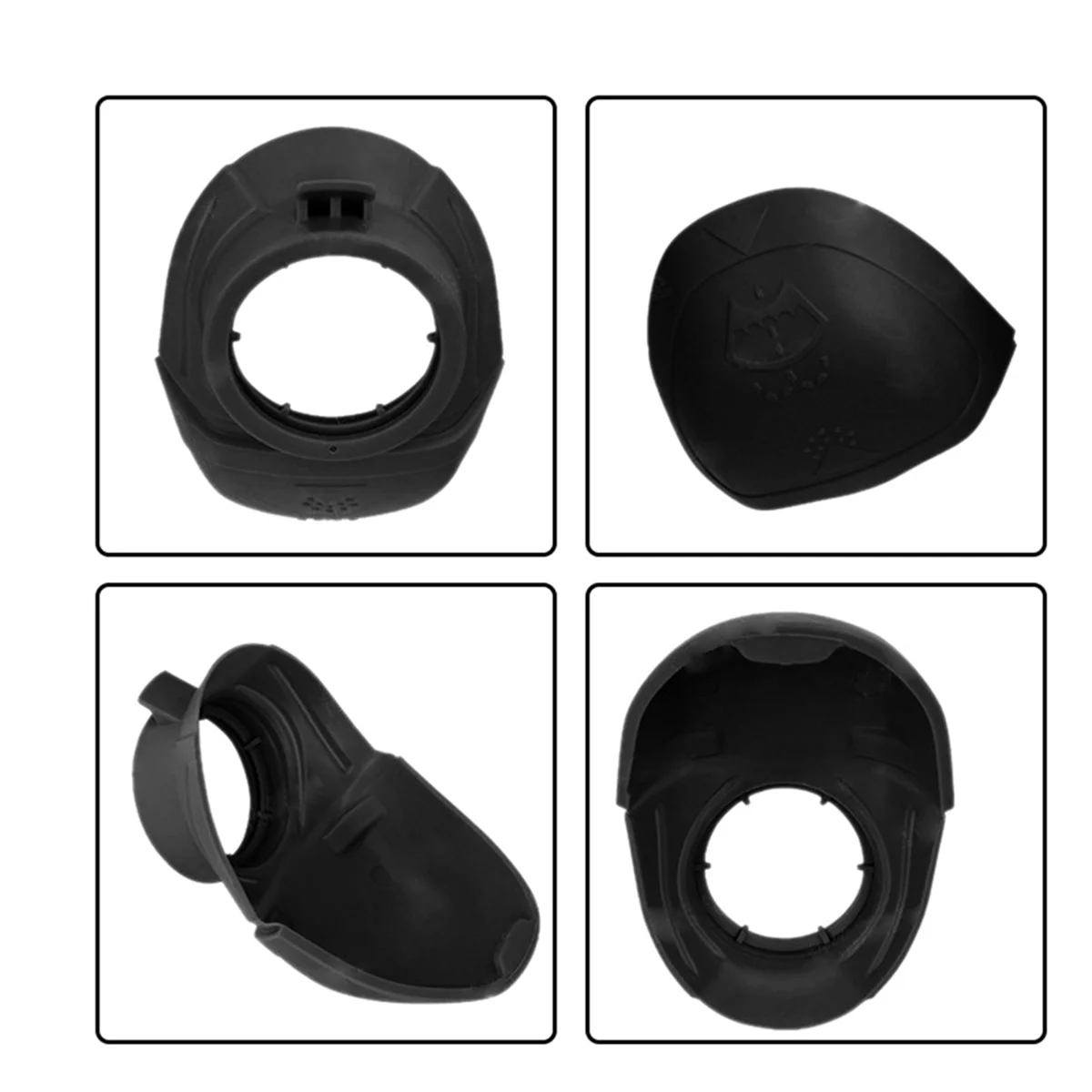 Автомобильная черная крышка чайника стеклянная для наполнения водой