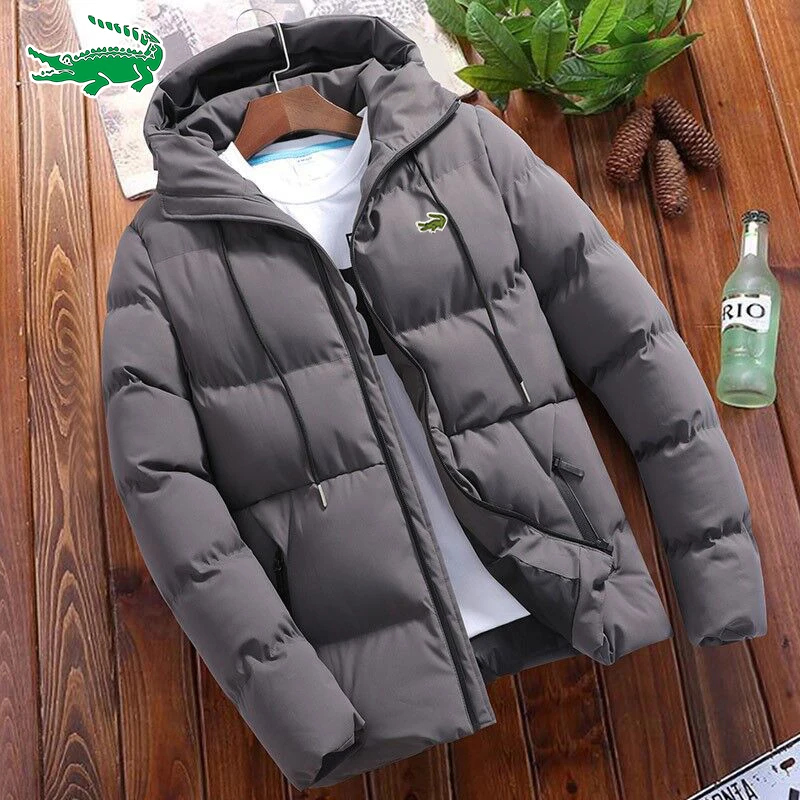 Men's High-quality Jackets Autumn And Winter New Jackets Thickened Padded Jackets Zipper Hooded Coats Men's Down Jackets