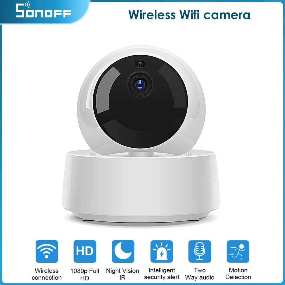 

Беспроводная IP-камера SONOFF GK-200MP2-B Mini с Wi-Fi, 1080P