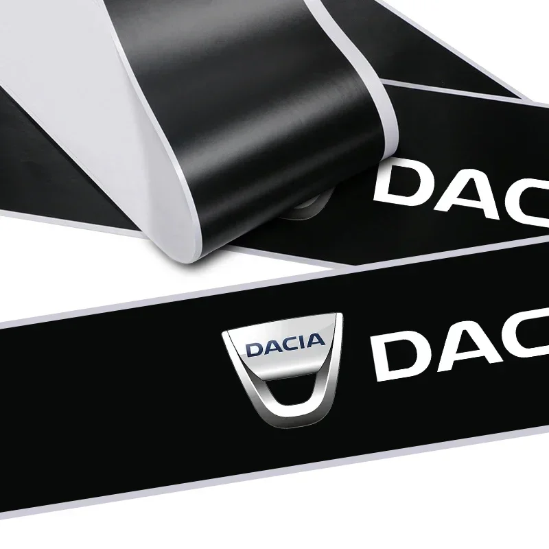 Фото Новая декоративная наклейка на переднее окно автомобиля Dacia Logan MCV 2 Solenza2 Mcv Sandero spring MK Cilo Stepway Dokker автомобильные товары №3