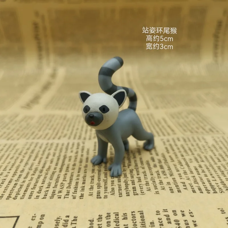 Genuine Figure Cheetah Zebra Monkey Chimpanzee Ornaments Accessories Children's Lovely Wildlife Model Toy |