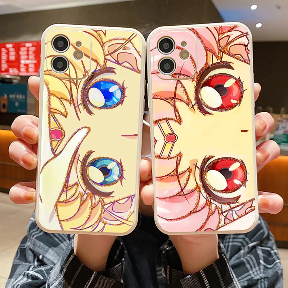 

Sailor Moon Girl Anime Face Cartoon Phone Case For Apple iPhone 13 12 11 Pro 12 13 Mini X XR XS Max 6 6S 7 8 Plus Silicon Cover