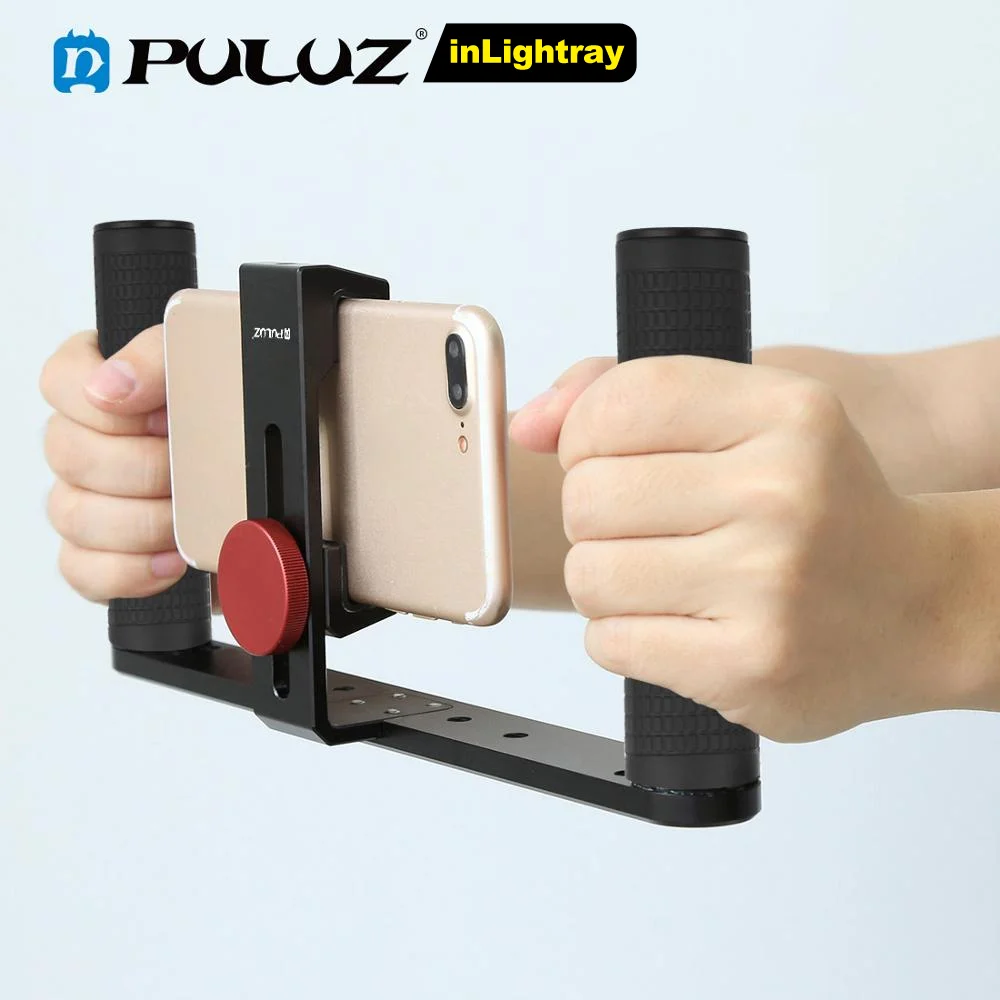 

Стабилизатор для видеосъемки PULUZ HandheldRig, держатель-подставка для смартфона