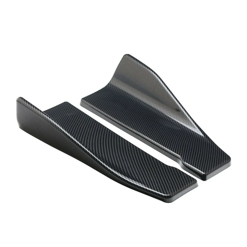 

Shark Chin Spoiler Lip Diffuser Trim Carbon Fiber For Car Rear Bumper Body Kit