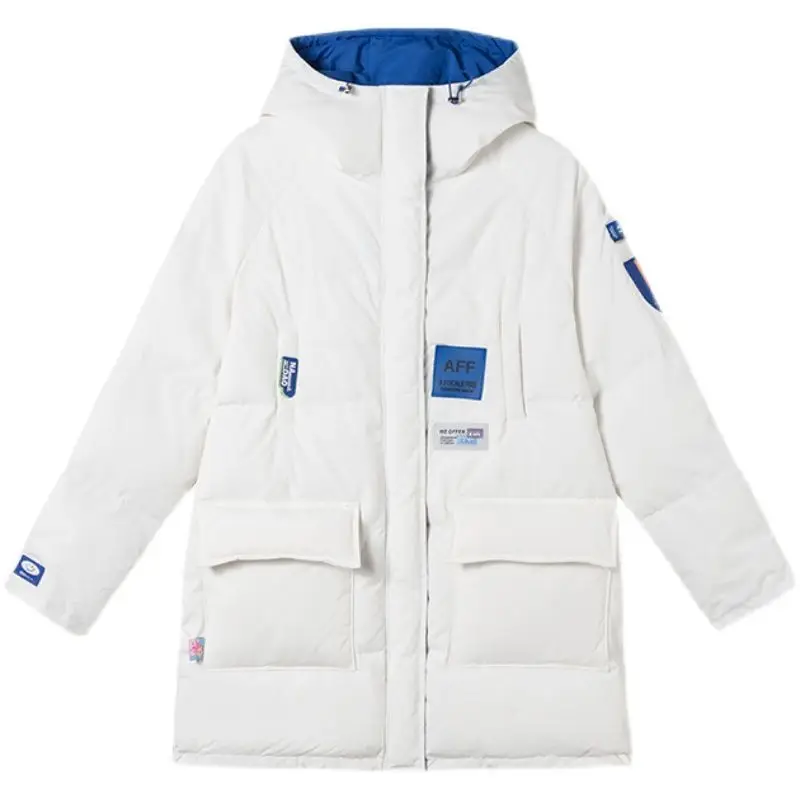New Winter Coats for Women Parkas Jackets Hooded Cotton Padded Jacket Korean Fashion Double Side Wearable Outerwear Brand