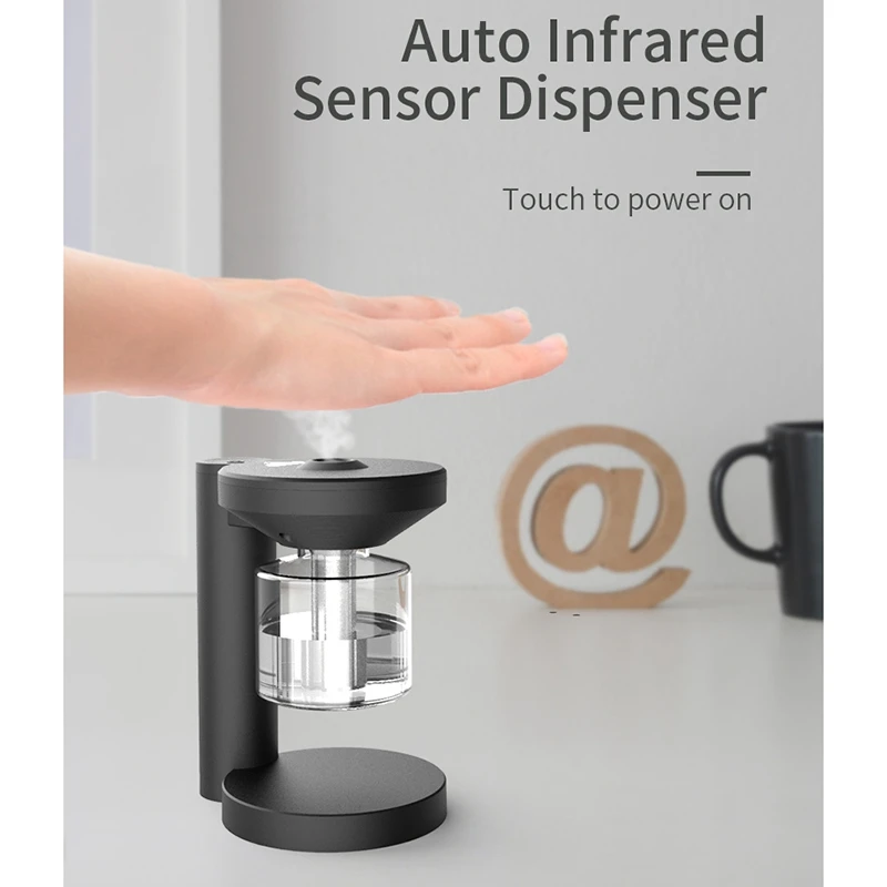 

Автоматический умный дезинфекционный распылитель, Мини Инфракрасный индукционный Бесконтактный дозатор мыла для рук для домашней компани...
