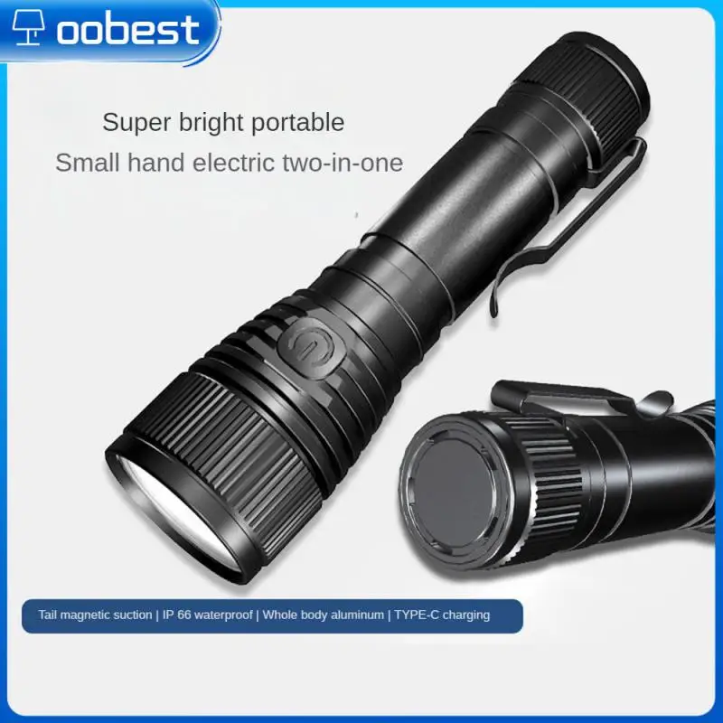 

Перезаряжаемый водонепроницаемый супер яркий портативный фонарик из алюминиевого сплава