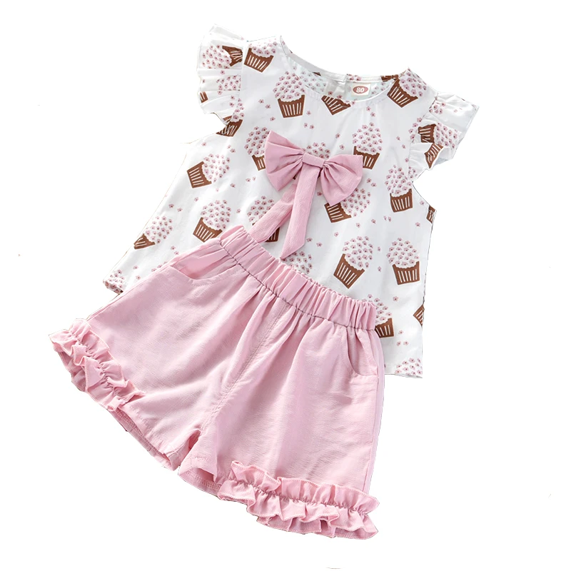 

Children's and Girls' Short Sleeve Summer Style