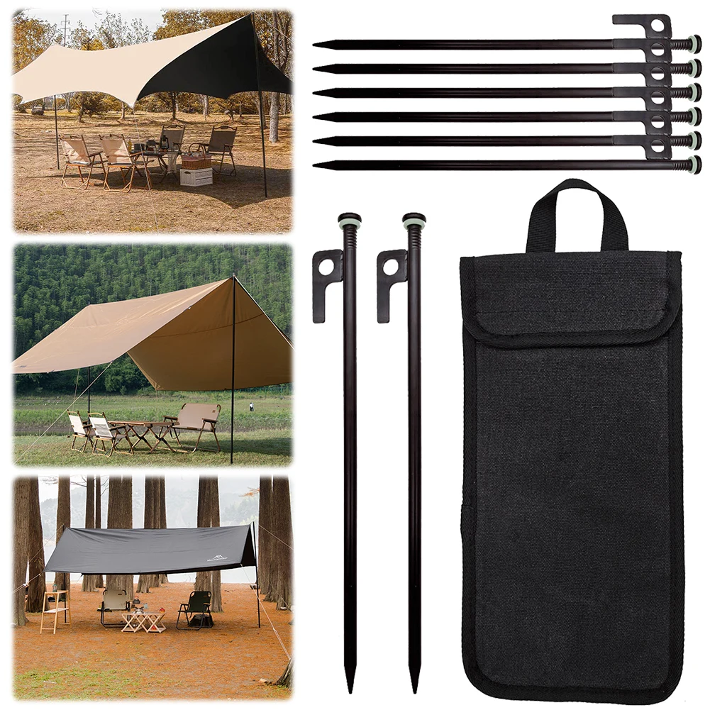 4/8 шт. кованые подвески для палатки 30 см