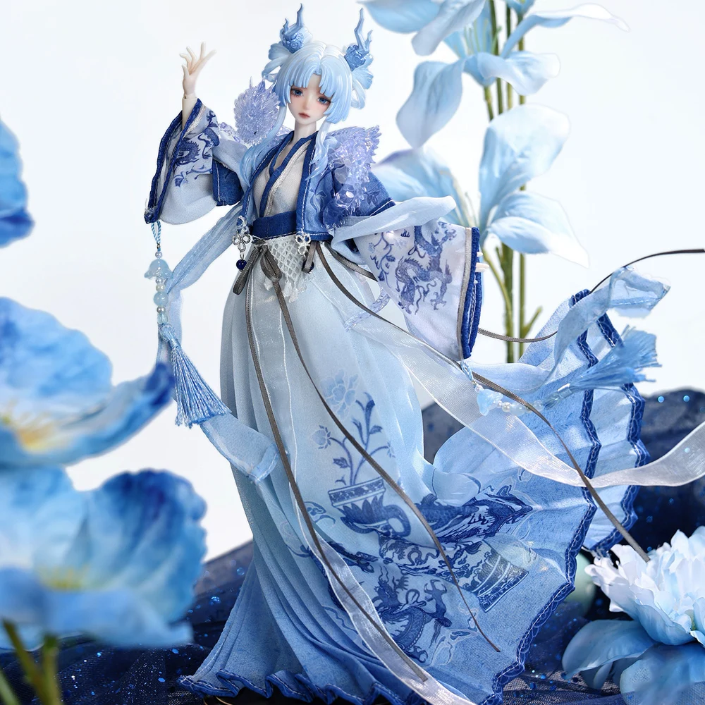 Фото Оригинальная коллекционная кукла BJD 1/6 Fengyue Thousand Years Ancient в слепой коробке, с подвижными суставами, модная игрушка-украшение, подарок №4