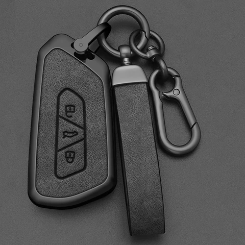 Новый чехол для автомобильного ключа из сплава, чехол для VW Volkswagen Golf 8 MK8 ID.3 ID.4 Cupra Skoda Octavia A8 SEAT Leon MK4