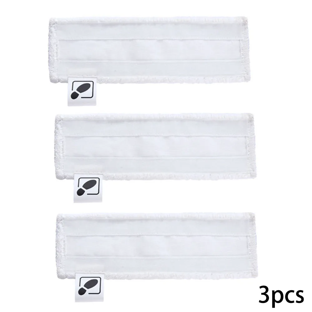 

3PCS Cloth Pads For Karcher Easyfix SC1/2/3/4/5 Steam Cleaner Floor White Cloth Pads For Kitchen Household Cleaning
