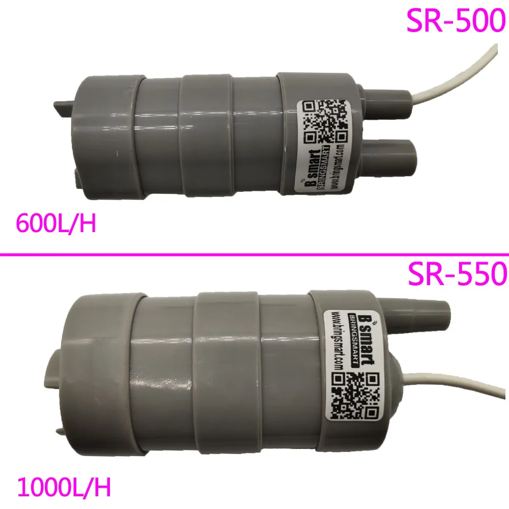 

High Lift 5M 12V 24V High Pressure DC Submersible Pump 600L / H 1000L / H Micro Motor Straight Slotted Cutting Rhinestone Pump