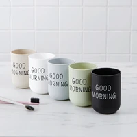 1pc portable creative washing mouth cups plastic home hotel toothbrush holder bathroom accessories storage cups 201 300ml