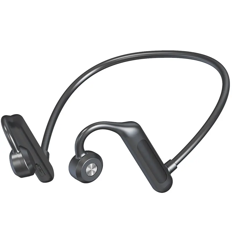 Беспроводная Bluetooth-гарнитура с костной проводимостью: Высококачественная Спортивная гарнитура с ушным крючком