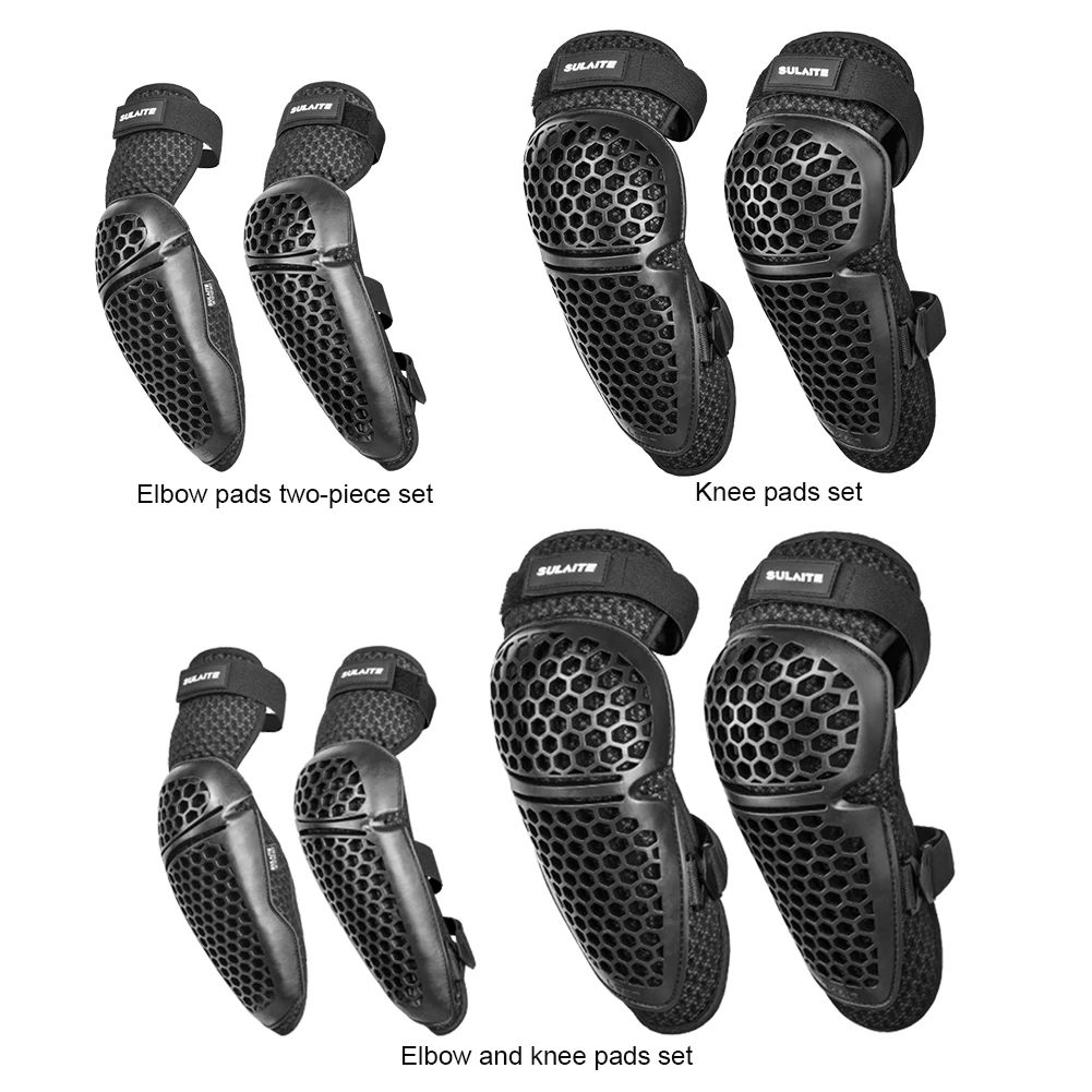 

Motorcycle Knee Pads Breathable Motocross Knee Brace Comfortable Motorcycle Elbow Protector Cross Protections for Riding Cycling