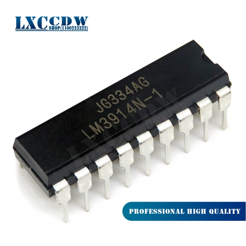 5 шт. DIP-18 LM3915N LM3916N LM3914 LM3915 LM3916 стандартная фотография DIP18 LM3914NDIP 18