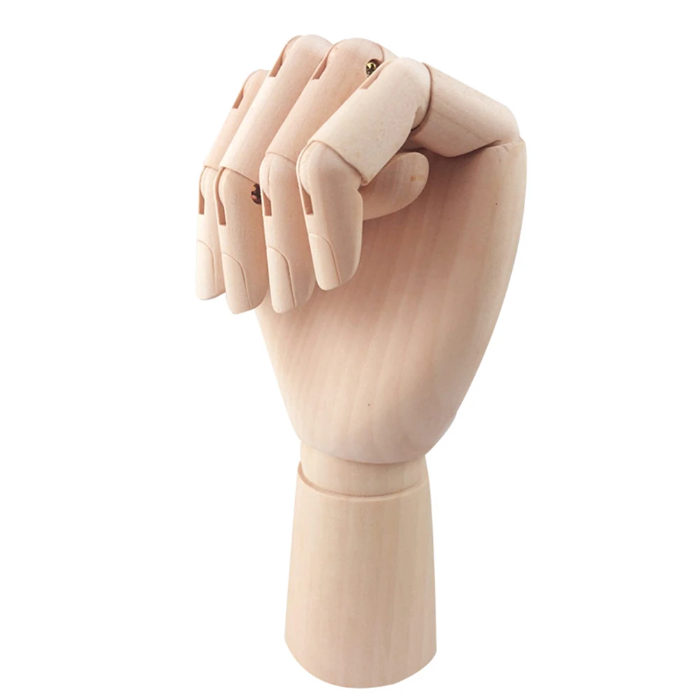 Деревянные ручные фигурки вращающаяся модель ручного сустава манекен для