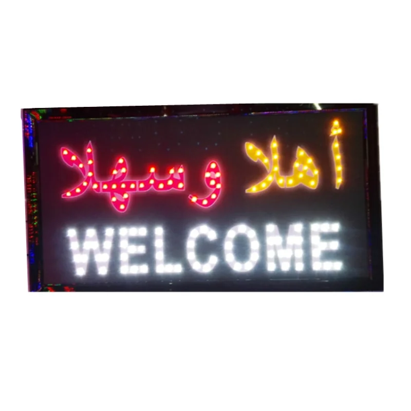 

Custom made open advertising neon lights sign open signs for business