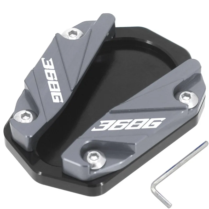 

Аксессуары для мотоциклов, алюминий с ЧПУ для ZONTES 368G 368K 368E 368 K E G, боковая подставка, увеличенная пластина, удлинитель подставки 368G 2026