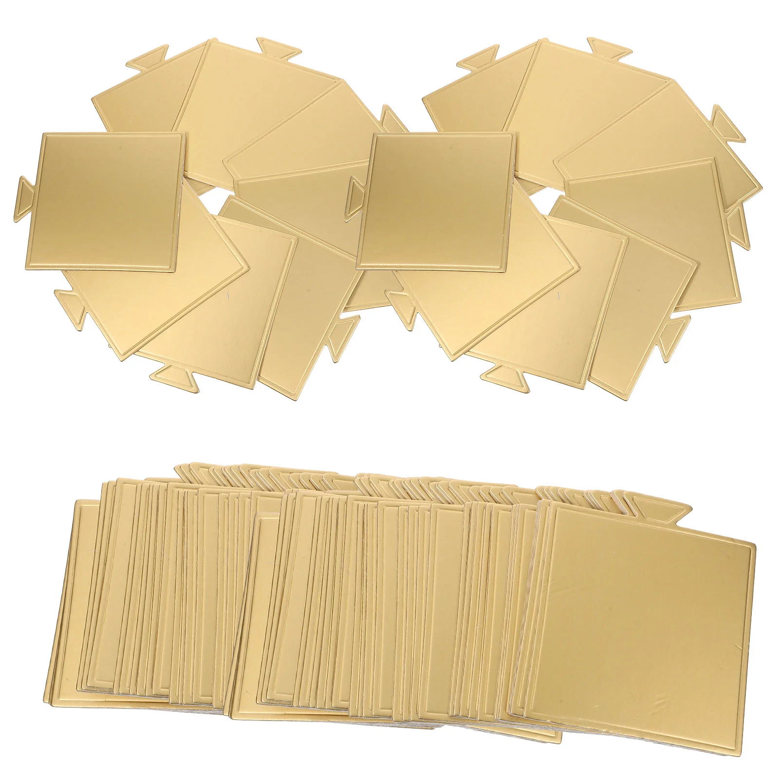 

100 Sheets Cake Base Birthday Toppers Cakes Cake Cardboard Trays Cake Bottom Pastry Base Paper Cupcake Board