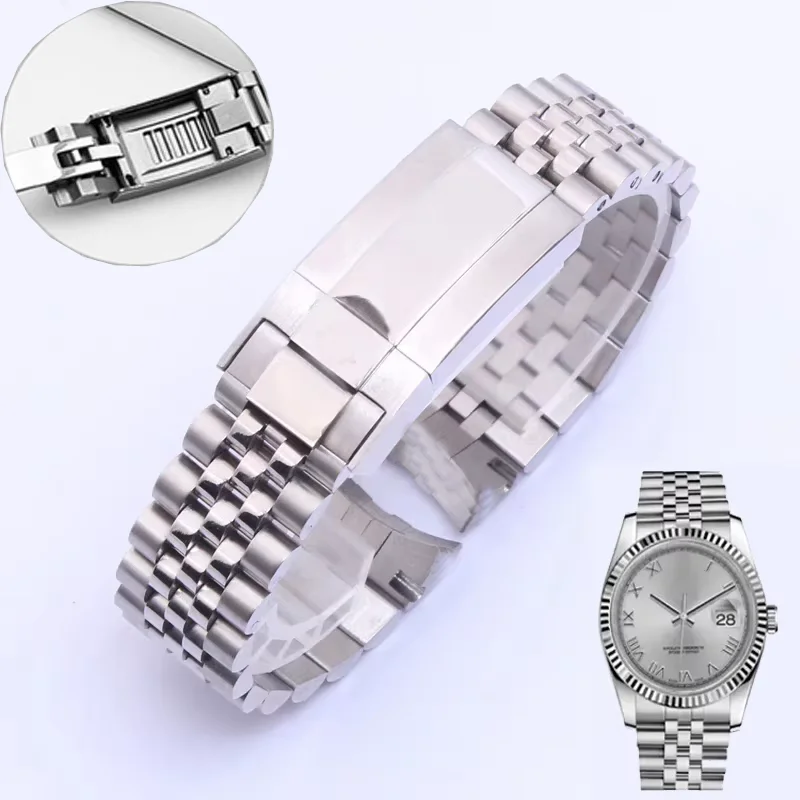 Юбилейный ремешок для часов Rolex Sub GMT Yacht Daytona 20 мм 21 мужской роскошная цепочка