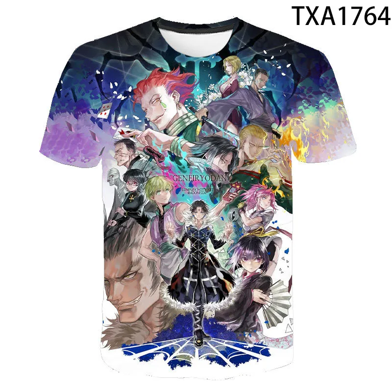 

The Hunters Hunter X Hunter 3D T Shirt Men Women Children T-Shirt Killua Zoldyck Anime Manga Hunters Hxh Cool Boy Girl kids Tee