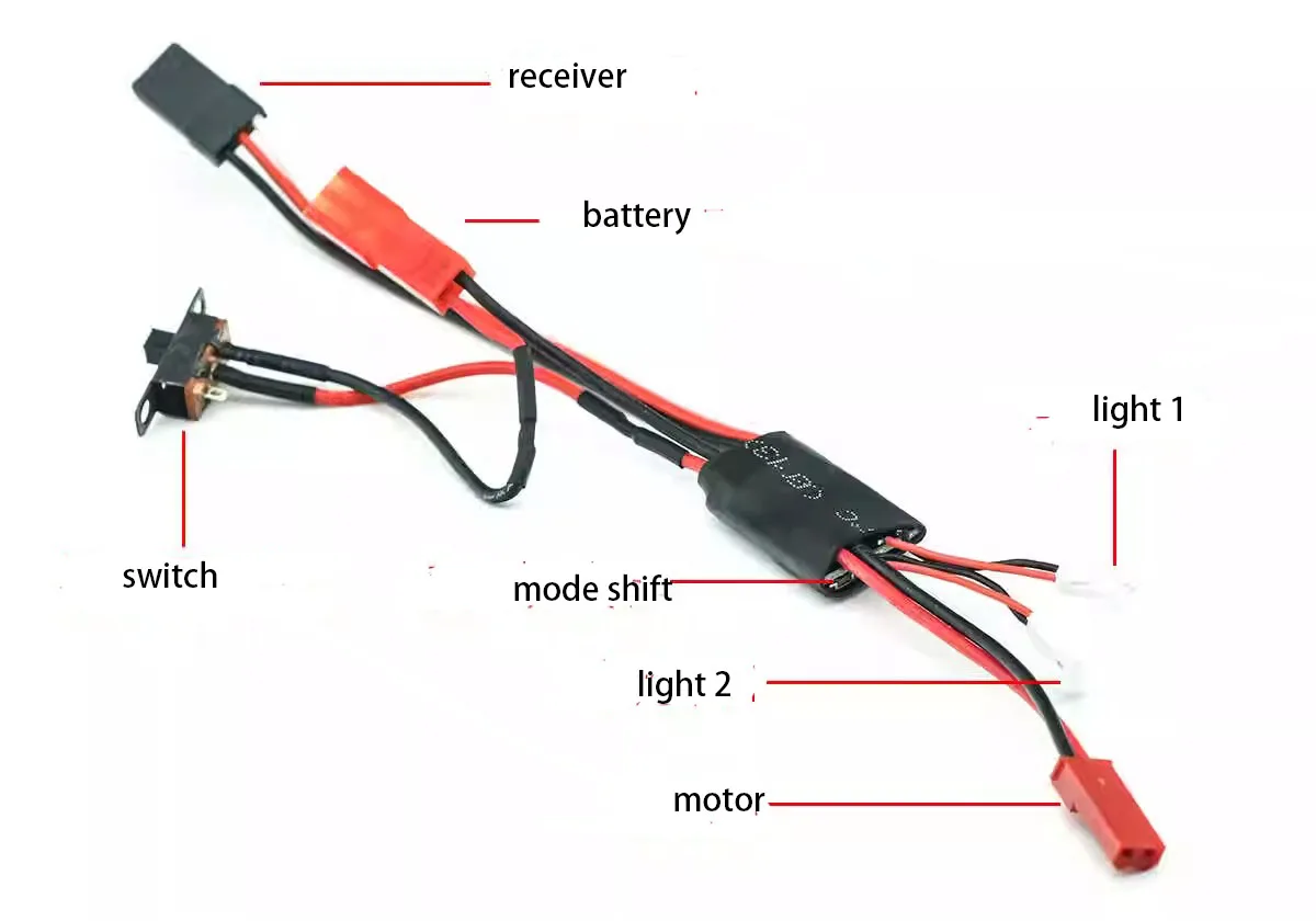 Модель автомобиля Orlando Hunt многорежимный матовый ESC с функцией управления для N20 30