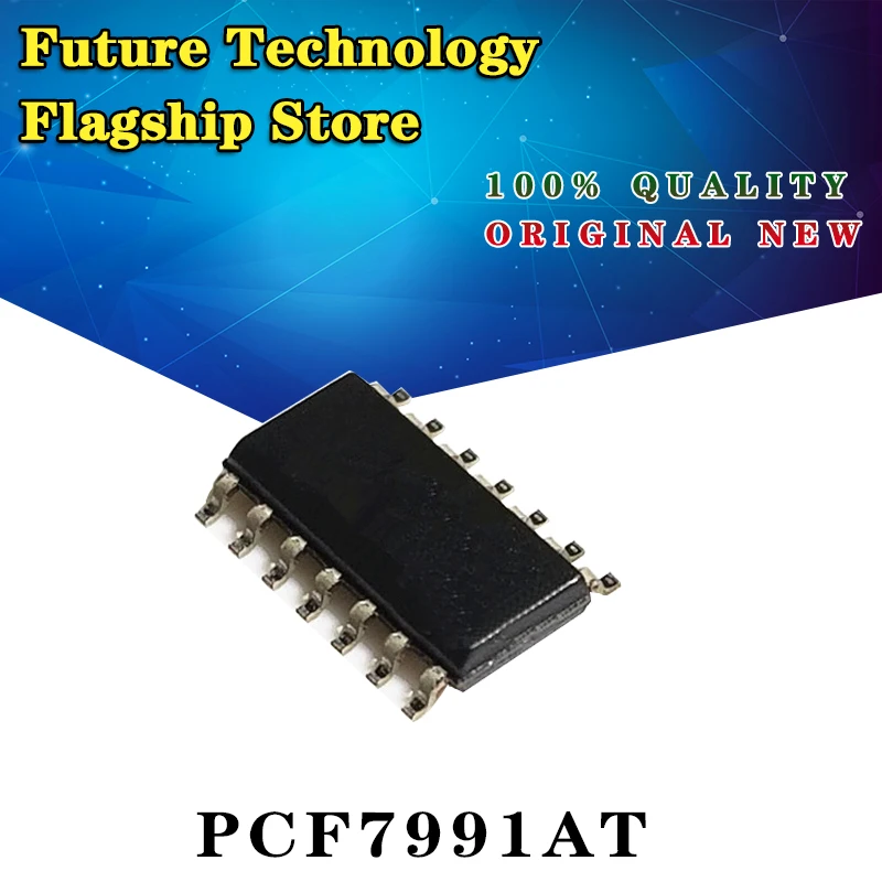 

Llave de coche, 1 unids/lote, Chip delicado PCF7991 PCF7991AT SOP-14, en Stock
