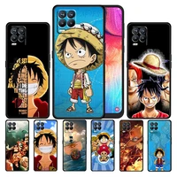 cool one piece anime boys for oppo realme gt neo master edition 9i 8 7 pro c21s narzo 30 soft black phone case fundas cover capa