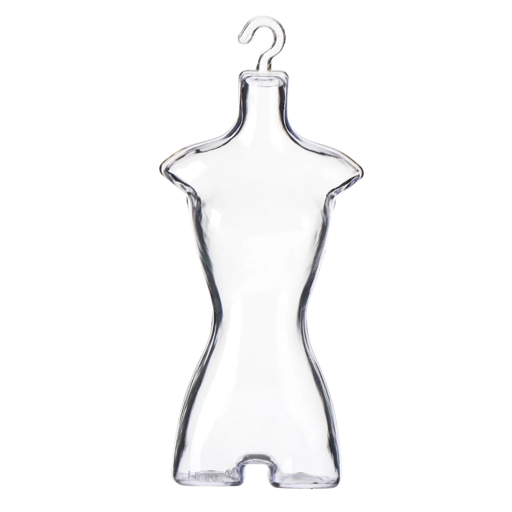 Transparent Mannequin Hollow Model hanger Stand Rack Holder for Dolls Girls Fantasy Doll Display Holder Dress Clothes Gown images - 6