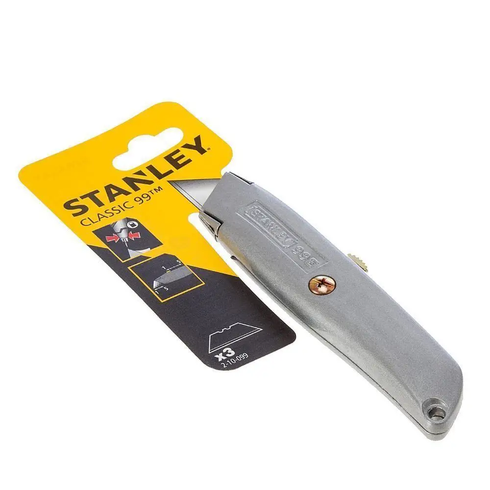 Stanley ST210099 Utility Knife, Ergenomik Design, Easy To Use, Quality Material, Utility Knife