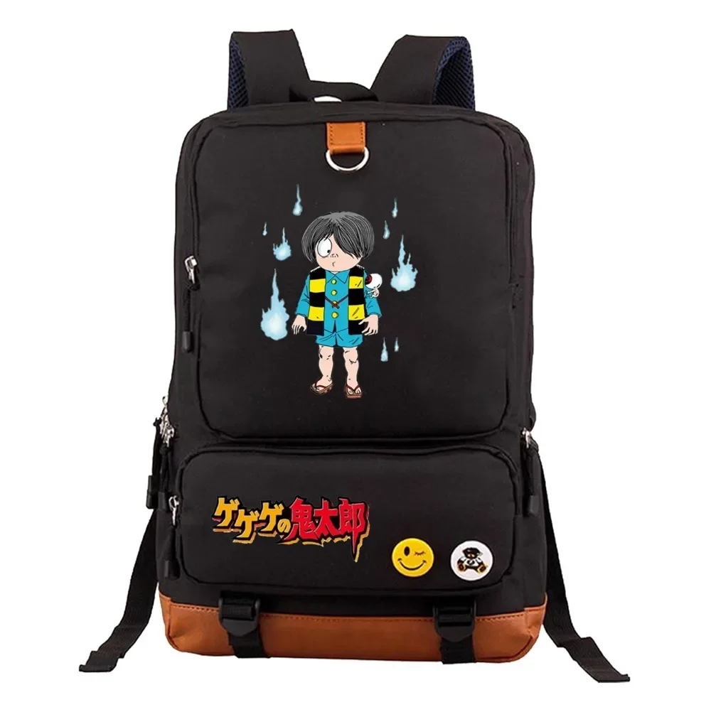 Японский аниме GeGe no Kitaro Рюкзак Школьный рюкзак Унисекс Повседневные дорожные