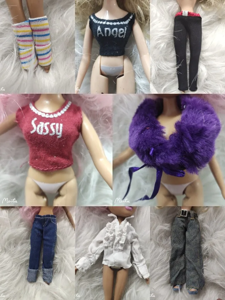 

new arrived clothes set for 30cm doll clothes skirts tops trousers for monster high school doll clothes wave 1