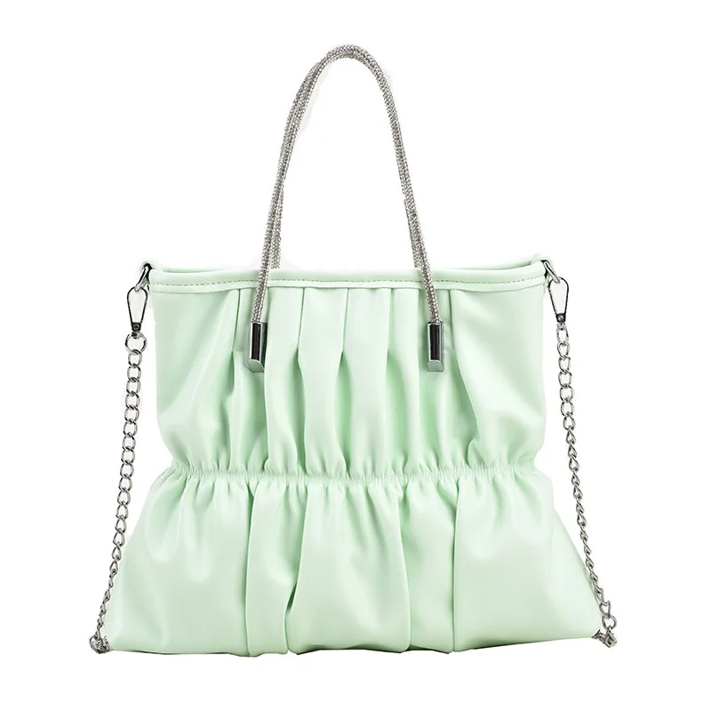 Женская плиссированная Портативная сумка летняя новая Корейская универсальная