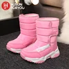2023 Winter Children Boots Princess Elegant Girls Shoes Water Proof Girl Boy Snow Boots Kids Warm High Quality Plush Boots 1
