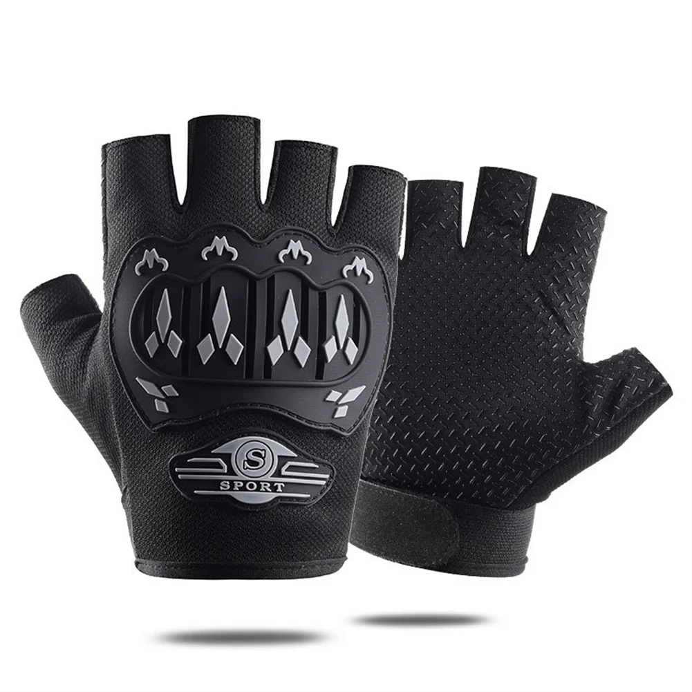 

Bike Half Finger Cycling Gloves Non-slip Shockproof Summer Breathable MTB Road Bicycle Gloves Men Women Cycling Equipment Sports