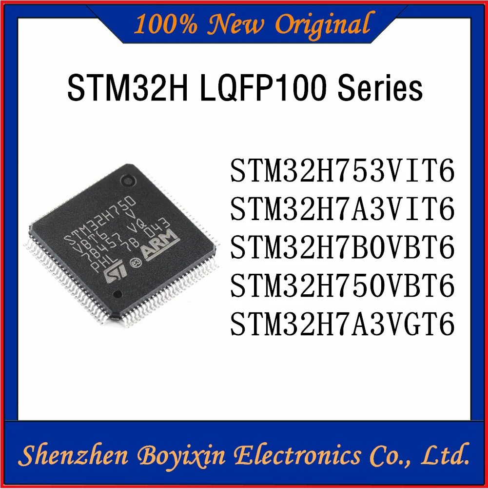 

STM32H750VBT6 STM32H753VIT6 STM32H7A3VGT6 STM32H7A3VIT6 STM32H7B0VBT6 STM32H750 STM32H753 STM32H7A3 STM32H7A3 STM32H7B0 STM MCU