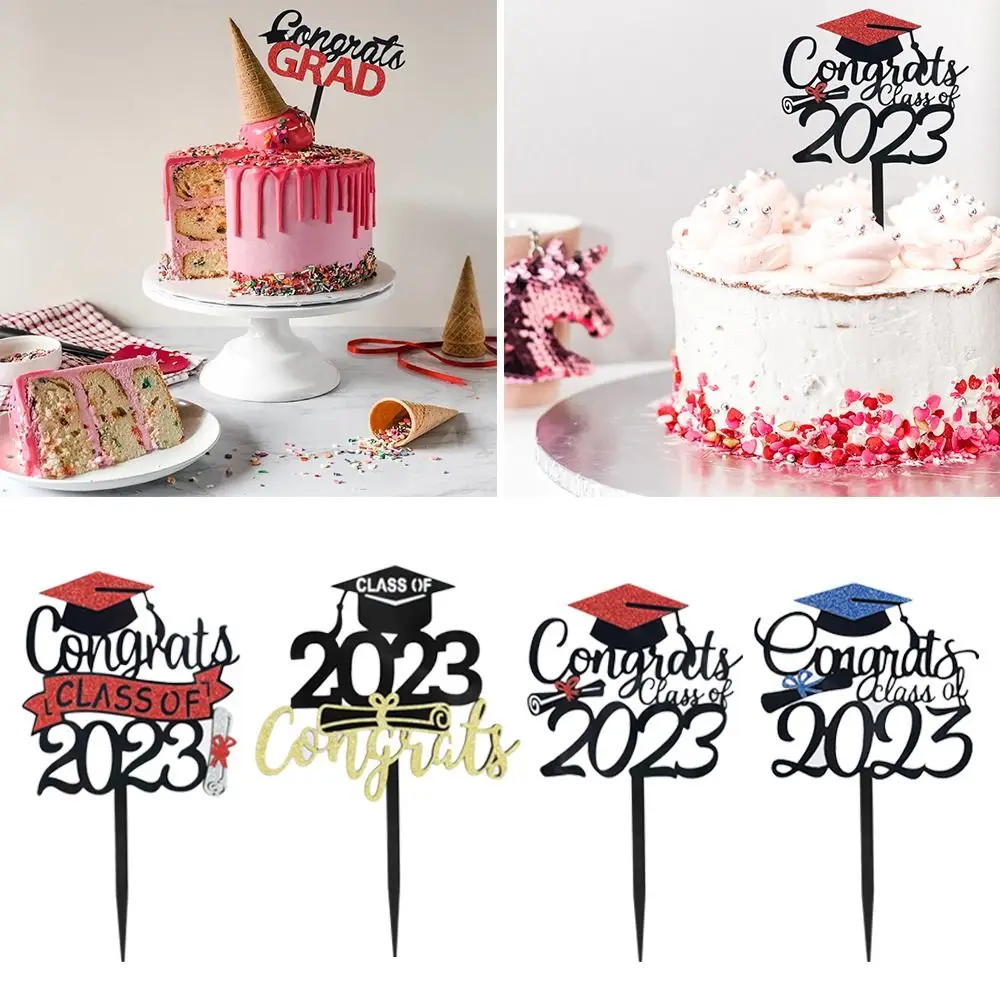 Congratulations Cupcake Toppers