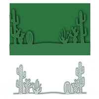 desert landscape cactus pattern die cut for card border edger decorating scrapbooking cover cutting punch stencil